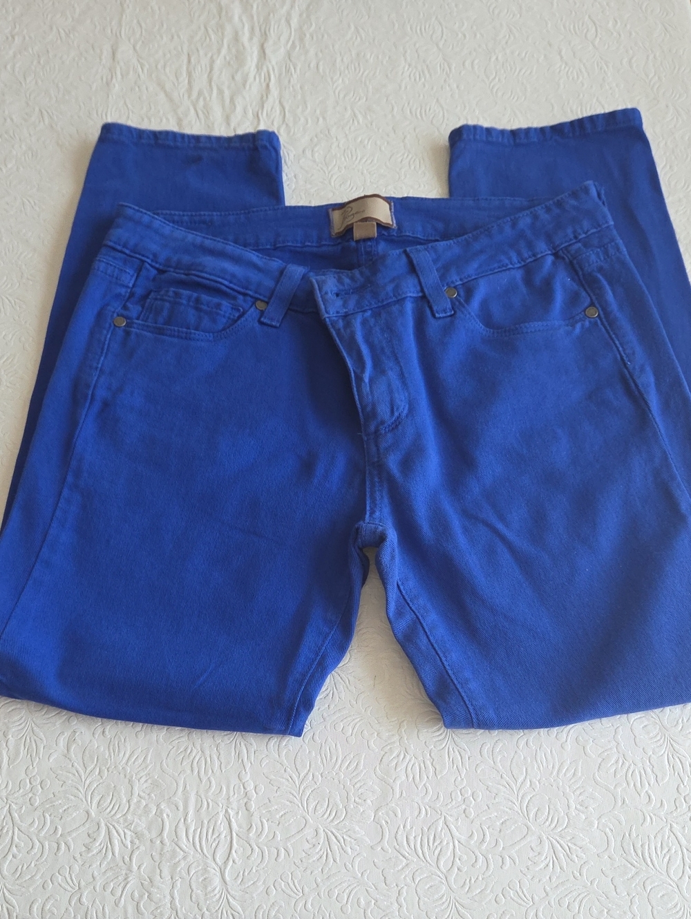 PAIGE women's Electric Blue Jeans - Slim Fit